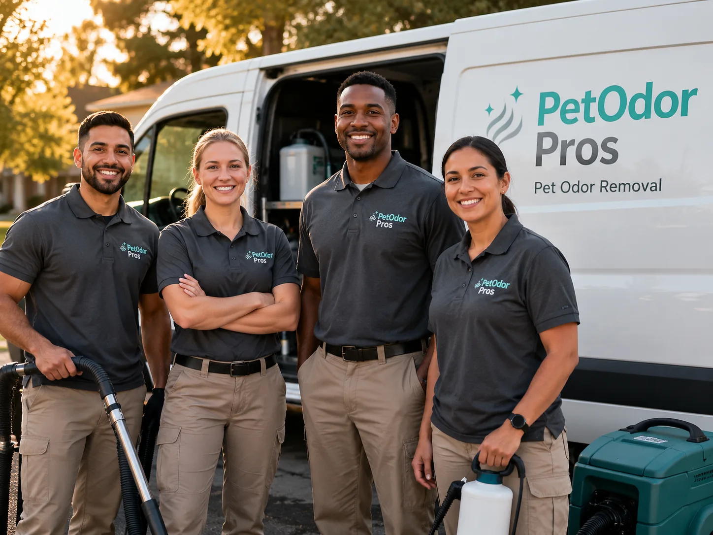 Pet Odor Removal team serving Rockton, PA